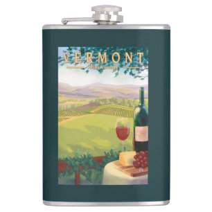 VermontWine landplats Fickplunta