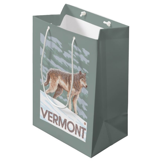 VermontWolf plats (Framsidan Vinklad)