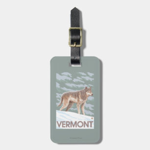 VermontWolf plats Bagagebricka
