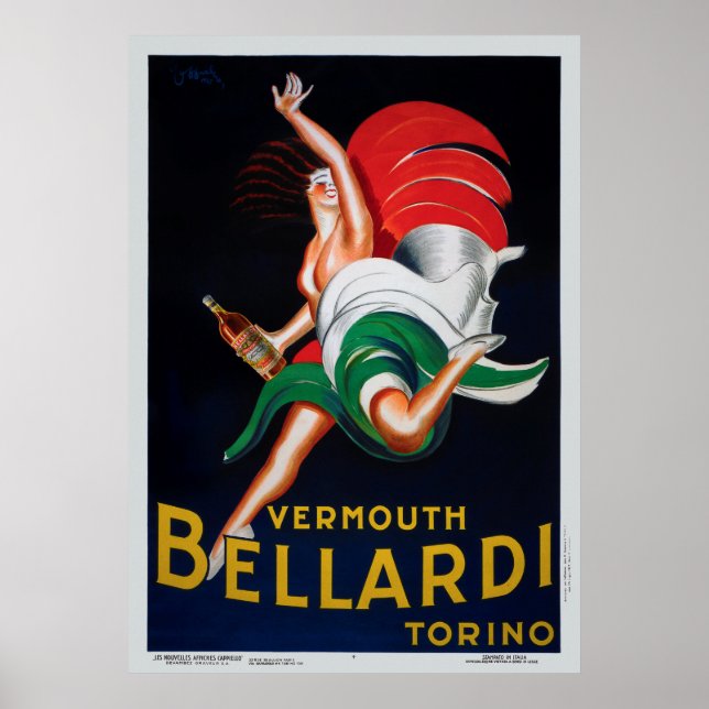 Vermouth Bellardi Torino Poster (Framsidan)