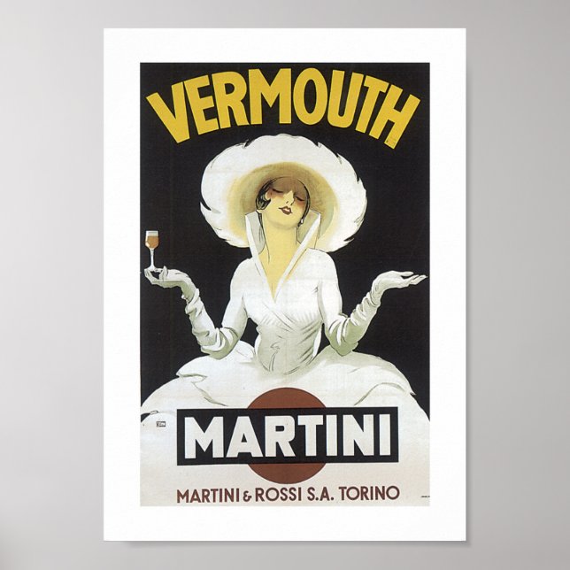 Vermouth Martini Poster (Framsidan)