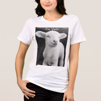 Vern Det Virala Lammet Mysig Känslomässig Energi T Shirt