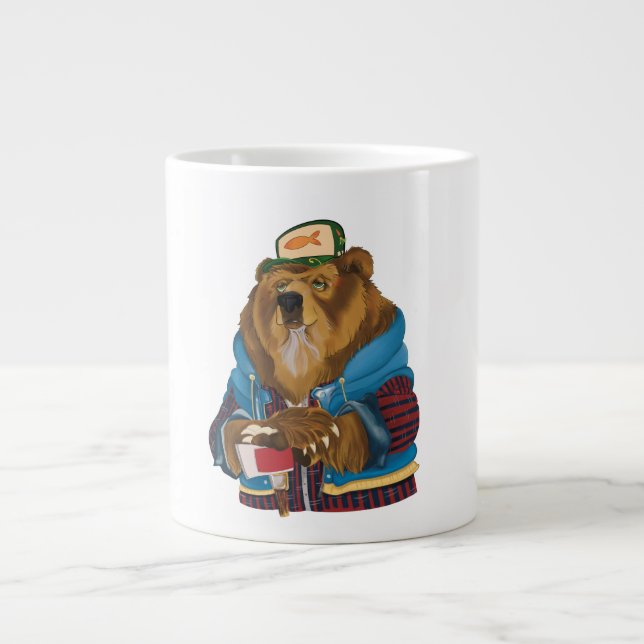 Vern McDuffy Land Bear Mugg Jumbo Mugg (Framsidan)