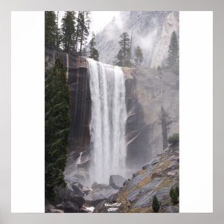 Vernal Fall i Vår Poster