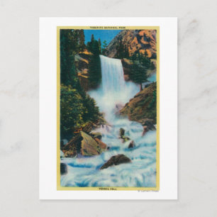 Vernal Falls at YosemiteYosemite, CA Vykort