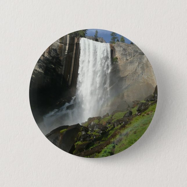 Vernal Falls I i Yosemite National Park Knapp (Framsida)
