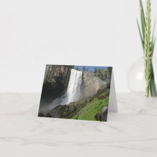 Vernal Falls I i Yosemite National Park Kort