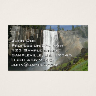 Vernal Falls I i Yosemite National Park Visitkort