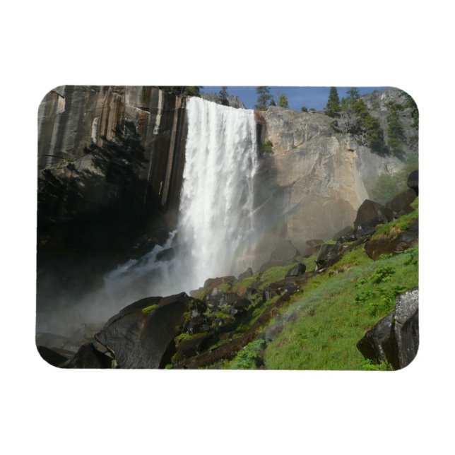 Vernal Falls I i Yosemite nationalpark Magnet (Horisontell)