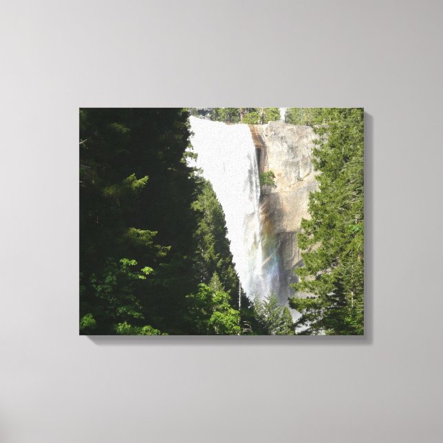 Vernal Falls II i Yosemite National Park Canvastryck (Framsida)