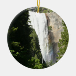 Vernal Falls II i Yosemite National Park Julgransprydnad Keramik