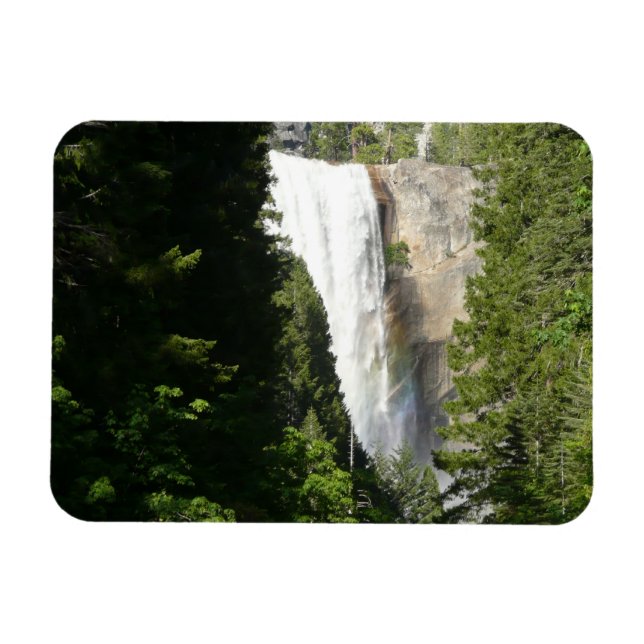 Vernal Falls II i Yosemite nationalpark Magnet (Horisontell)