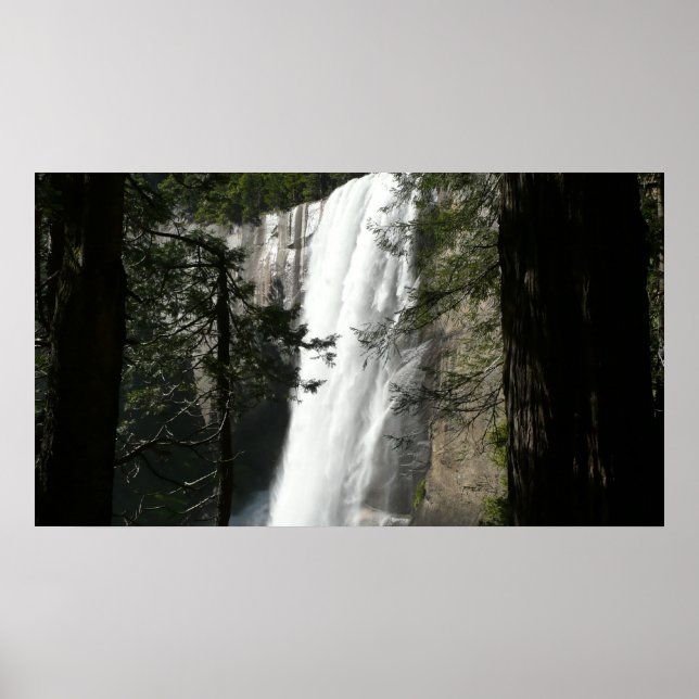 Vernal Falls III i Yosemite National Park Poster (Framsidan)