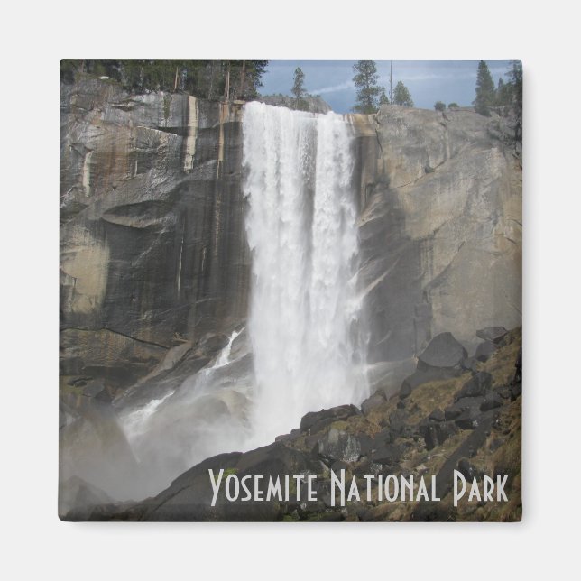Vernal Falls-Yosemite Magnet (Framsidan)