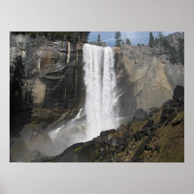 Vernal Falls-Yosemite Poster (Framsidan)