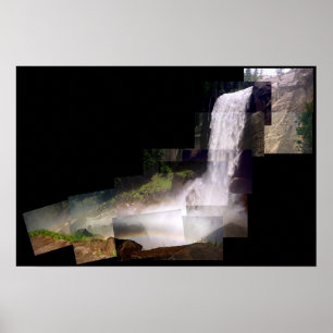 Vernal nedgångar Yosemite nationalpark Poster