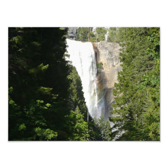 Vernalfallen II i Yosemite National Park Fototryck (Framsidan)