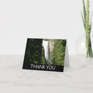 Vernalfallen II i Yosemite National Park Tack Kort