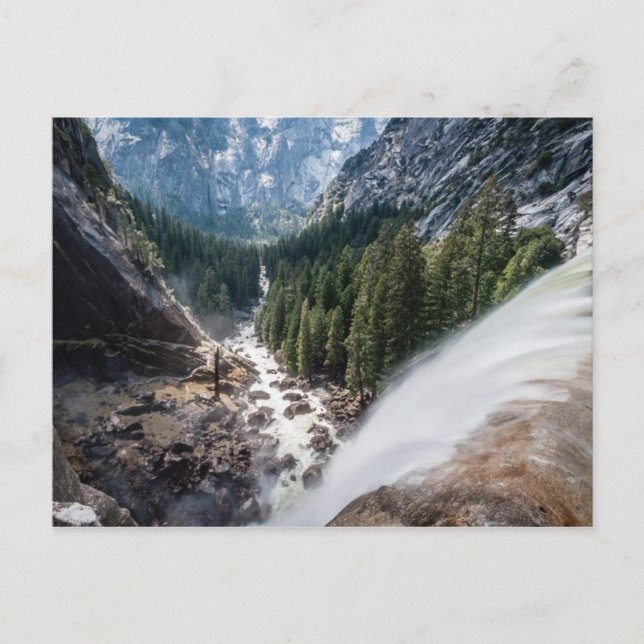 Vernall Fall and Mist Trail Vykort (Framsida)