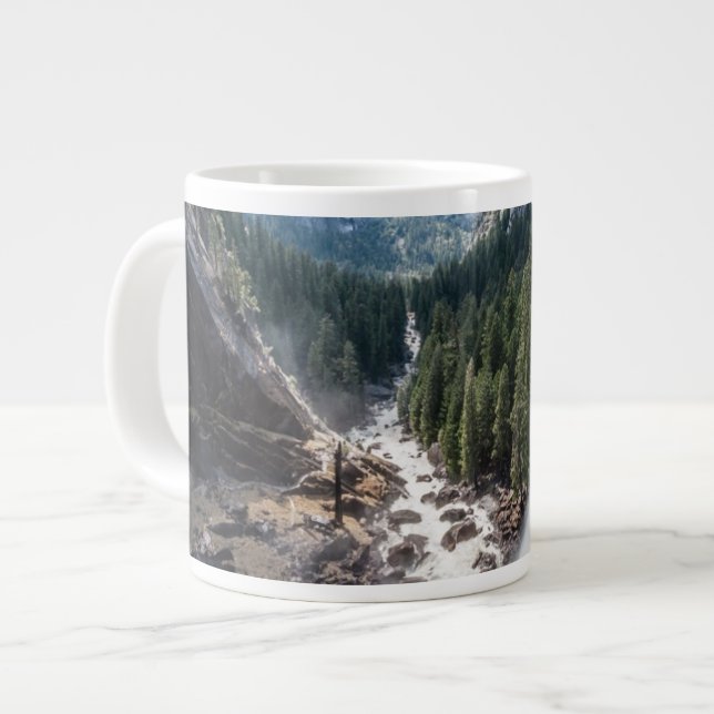 Vernall Fall och Mist Trail Jumbo Mugg (Framsida vänster)