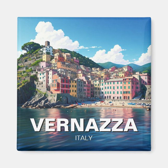 Vernazza, Cinqua Terra Magnet (Framsidan)