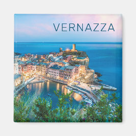 Vernazza Cinque Terre La Spezia Italien Panorama Magnet