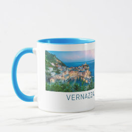 Vernazza Cinque Terre La Spezia Italien Panorama Mugg
