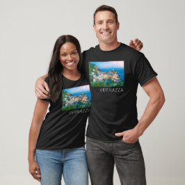 Vernazza Cinque Terre La Spezia Italien Panorama T Shirt