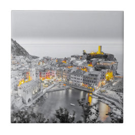 Vernazza Cinque Terre Liguria Italien Fine Art-gåv Kakelplatta