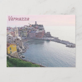Vernazza, Cinque Terre.Postcard Vykort