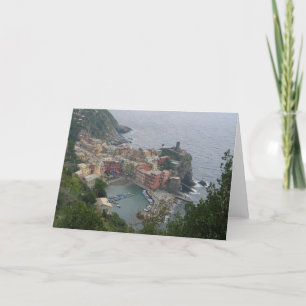 Vernazza italien kort