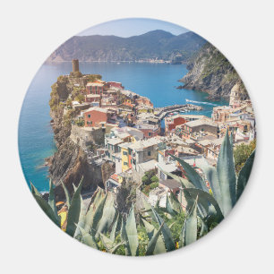 Vernazza town i Cinquen Terre Magnet