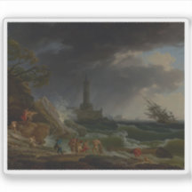 Vernet - A Storm vid Medelhavet Kusten