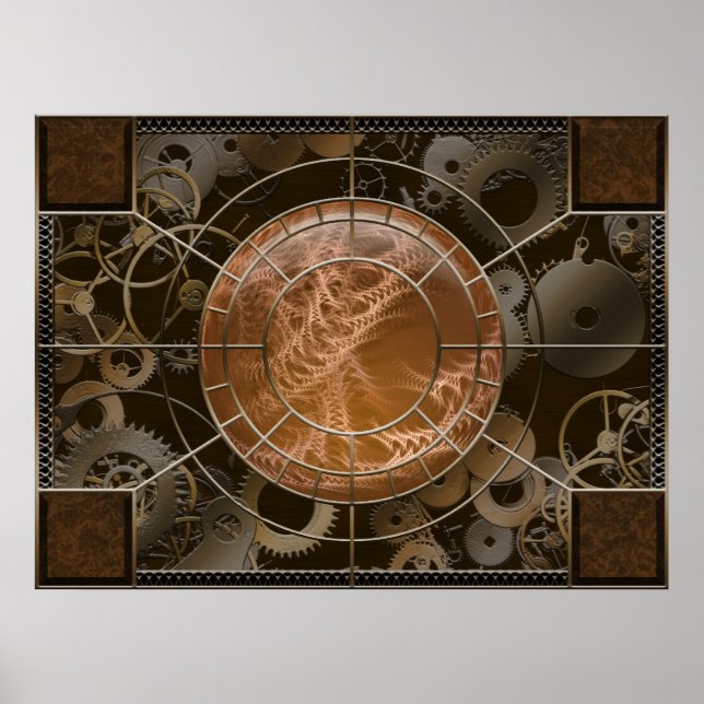 Vernian Jewel Poster (Framsidan)