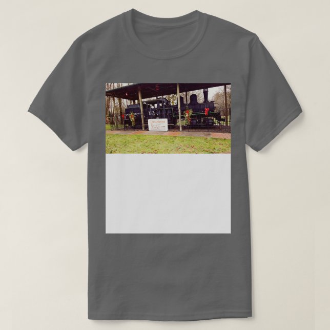 Vernonia Shay-lokomotiv vid jul T Shirt (Design framsida)