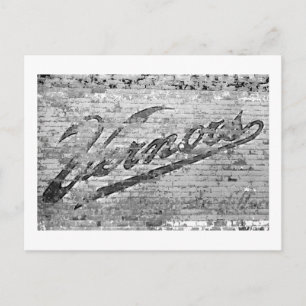Vernors Wall Ann Arbor, Michigan Vykort