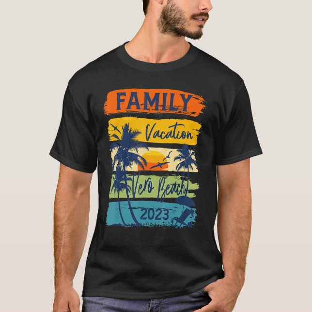 Vero Beach 2023 Florida Vacation Matching Family G T Shirt (Framsida)