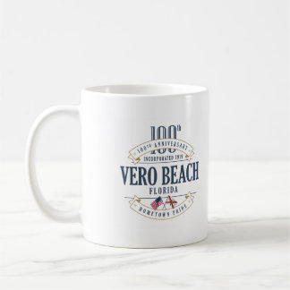 Vero Beach Florida 100. årsdagmugg Kaffemugg