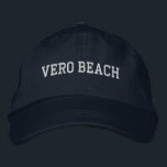 Vero Beach Florida Embroized Baseball Hat Broderad Keps<br><div class="desc">Vero Beach Florida Embroized Baseball Hat</div>