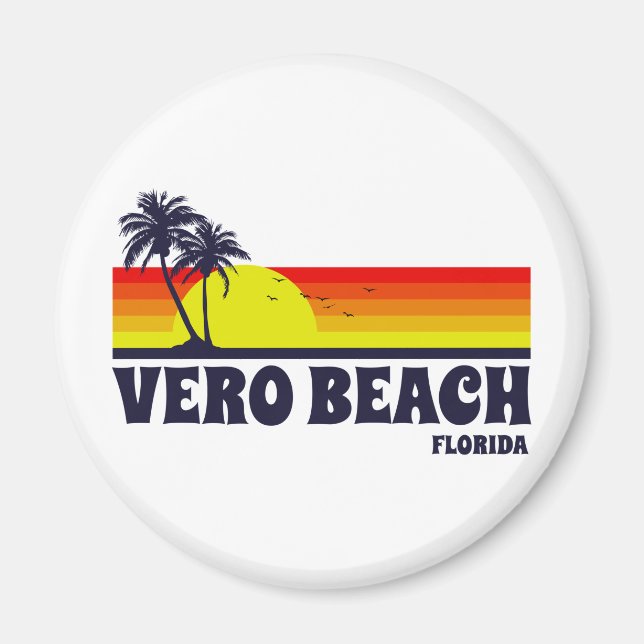 Vero Beach Florida Magnet (Framsidan)