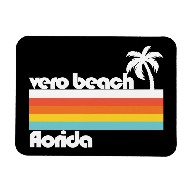 Vero Beach Florida Magnet (Horisontell)