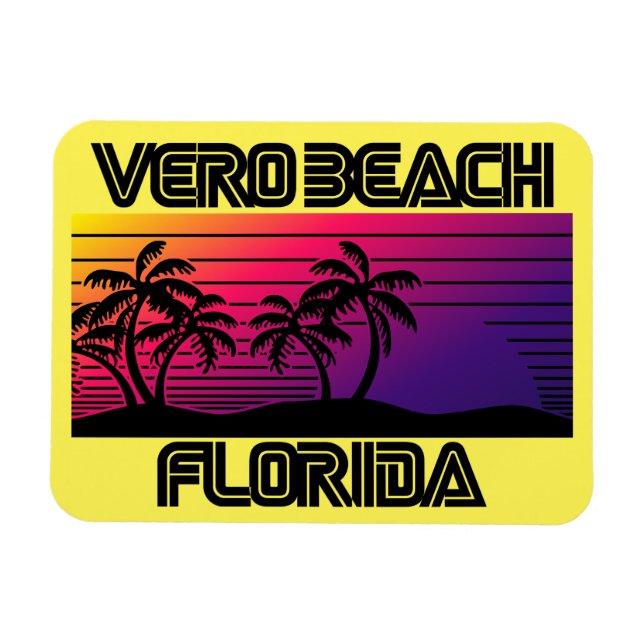 Vero Beach Florida Magnet (Horisontell)