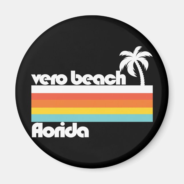 Vero Beach Florida Magnet (Framsidan)