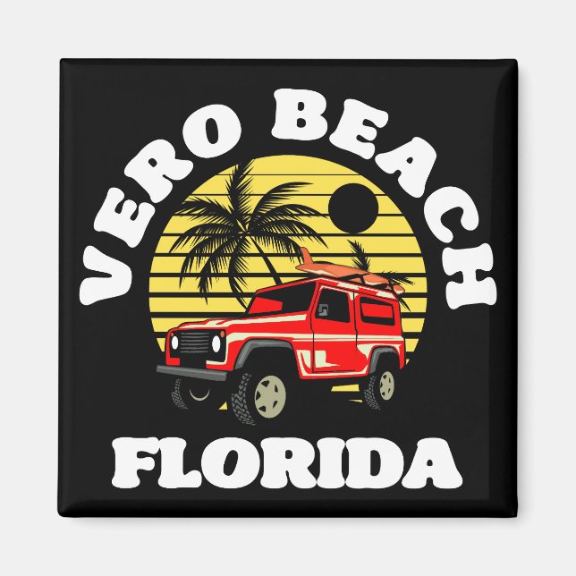 Vero Beach,Florida Magnet (Framsidan)