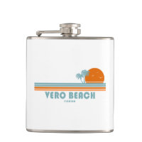 Vero Beach Florida Sol Handflatan Träd