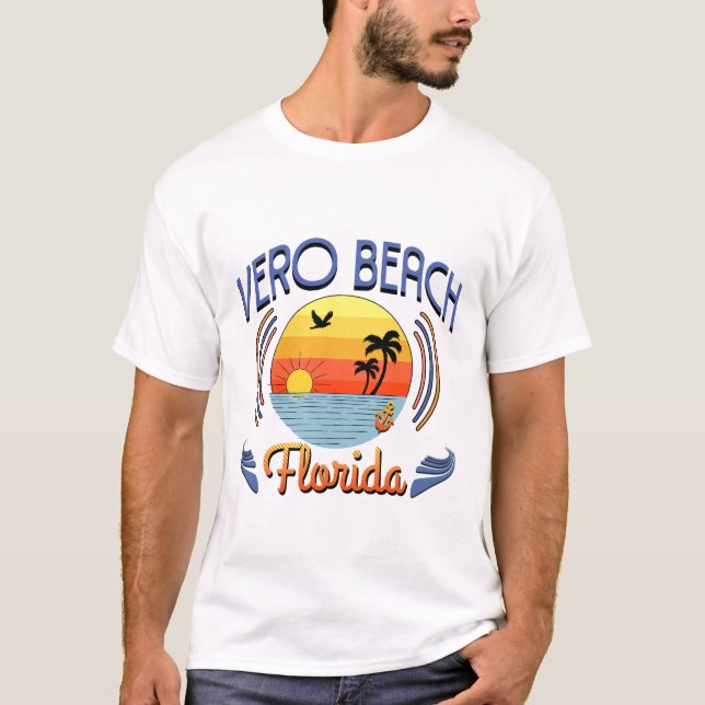 Vero Beach, Florida T Shirt (Framsida)
