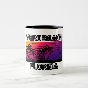 Vero Beach Florida Två-Tonad Mugg