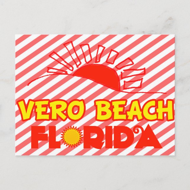 Vero Beach, Florida Vykort (Framsida)