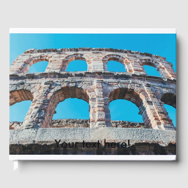 Verona Arena, Italien Gästböcker (Framsida)
