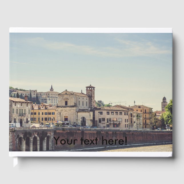Verona-arkitektur, Italien Gästböcker (Framsida)